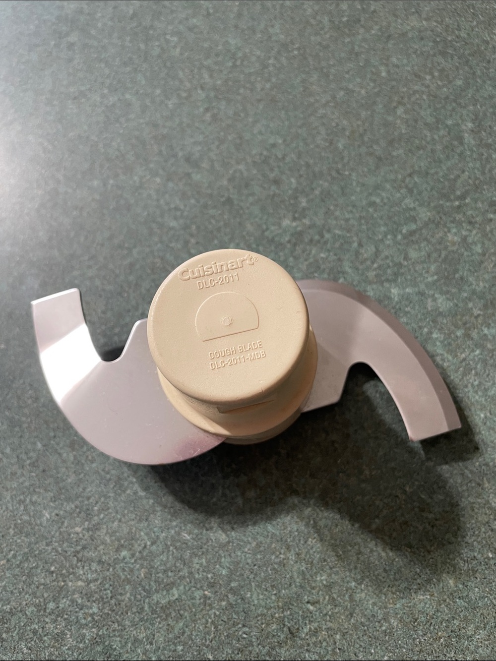 MDB Cuisinart Dough Blade part only # DLC2011 Beige & Silver for food processor